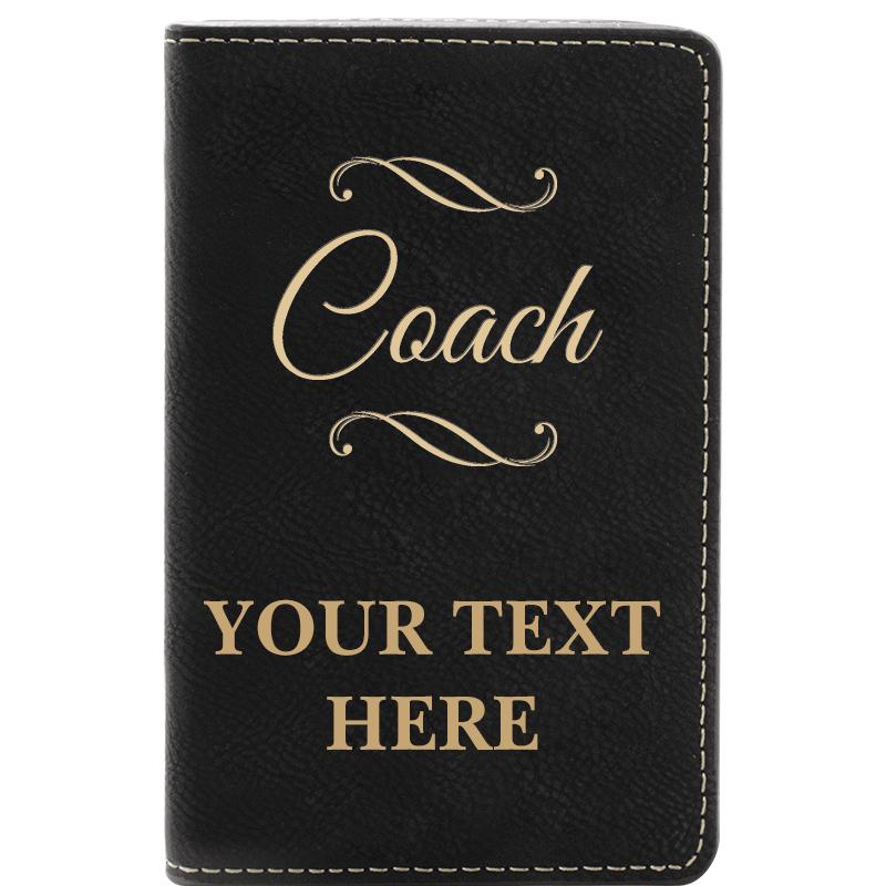 LEATHER WINE SET BLACK 2 PC