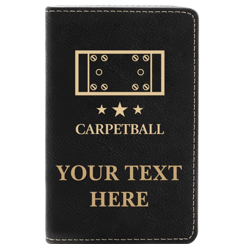 LEATHER WINE SET BLACK 2 PC