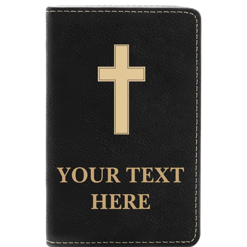 LEATHER WINE SET BLACK 2 PC