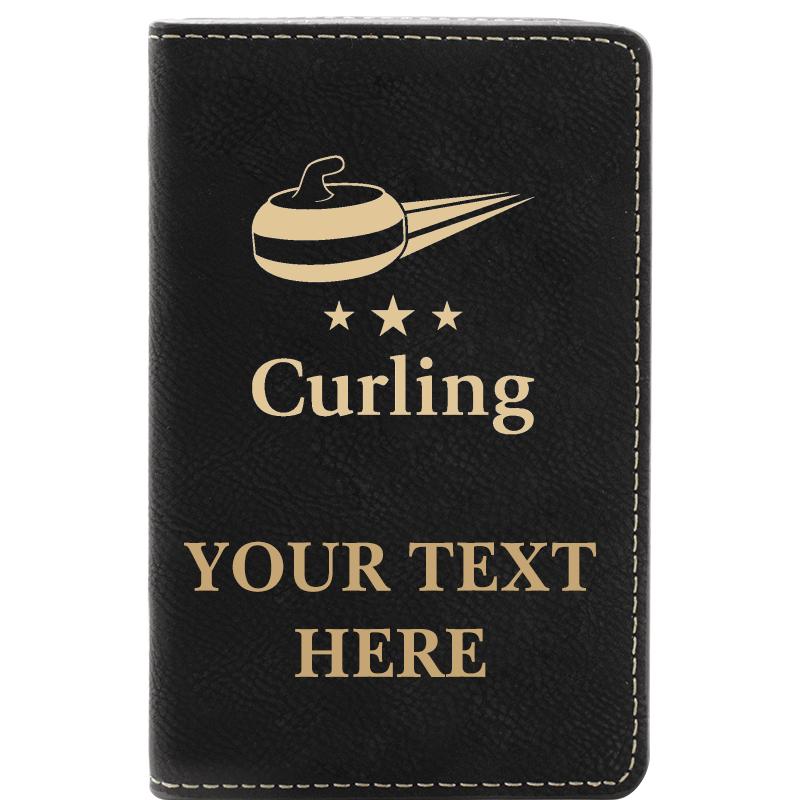 LEATHER WINE SET BLACK 2 PC