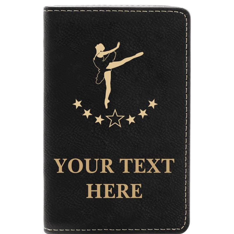 LEATHER WINE SET BLACK 2 PC