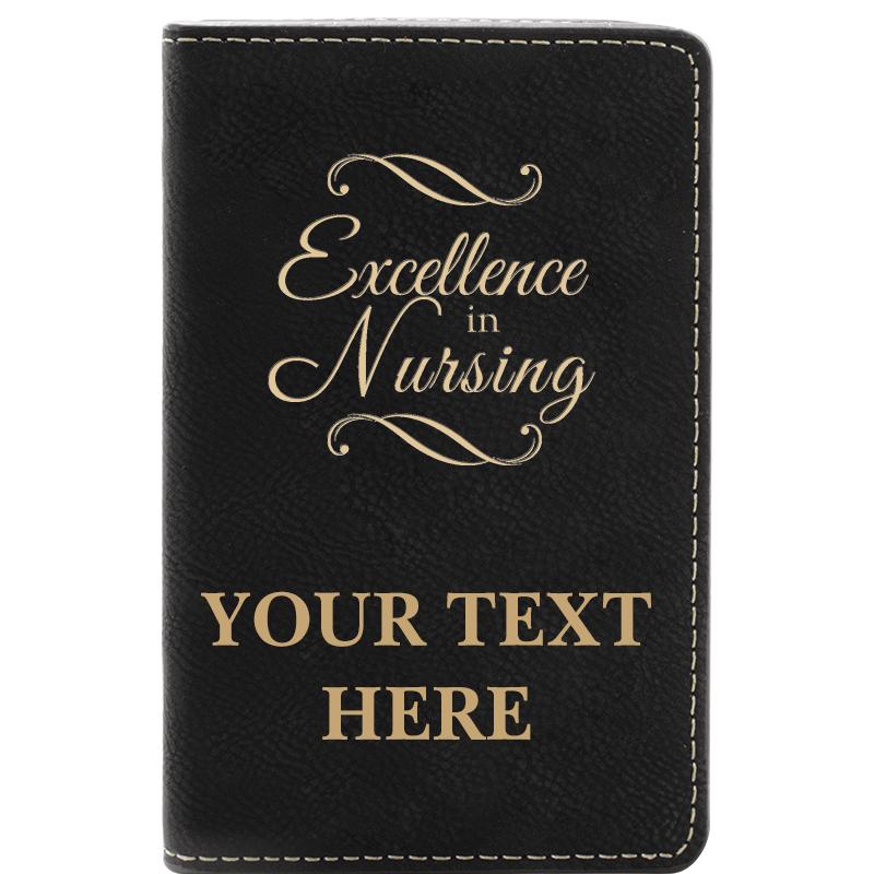 LEATHER WINE SET BLACK 2 PC