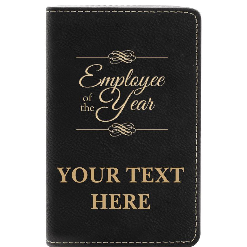 LEATHER WINE SET BLACK 2 PC