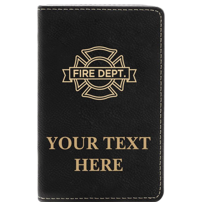 LEATHER WINE SET BLACK 2 PC