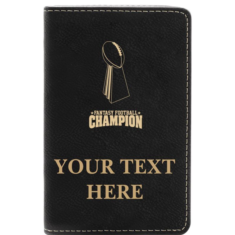 LEATHER WINE SET BLACK 2 PC