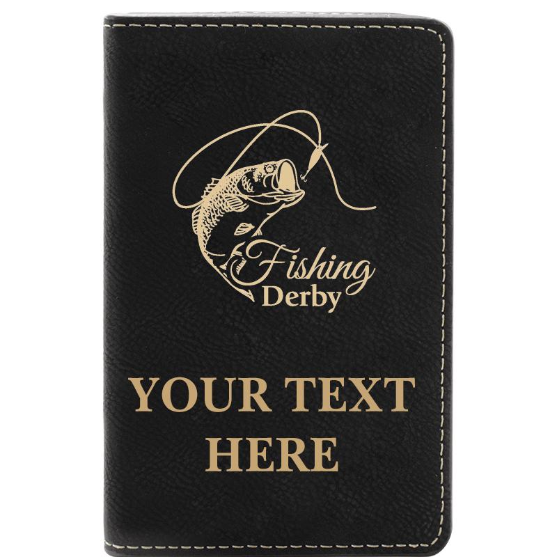 LEATHER WINE SET BLACK 2 PC