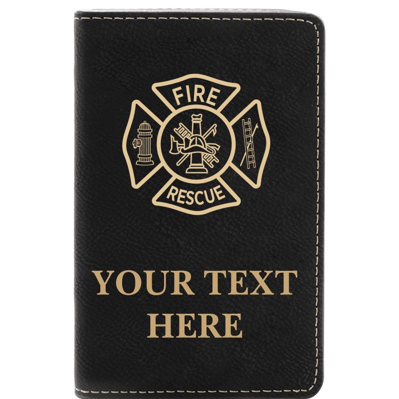 LEATHER WINE SET BLACK 2 PC