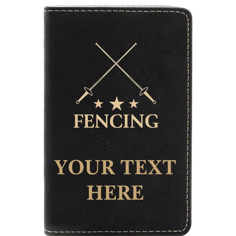 LEATHER WINE SET BLACK 2 PC