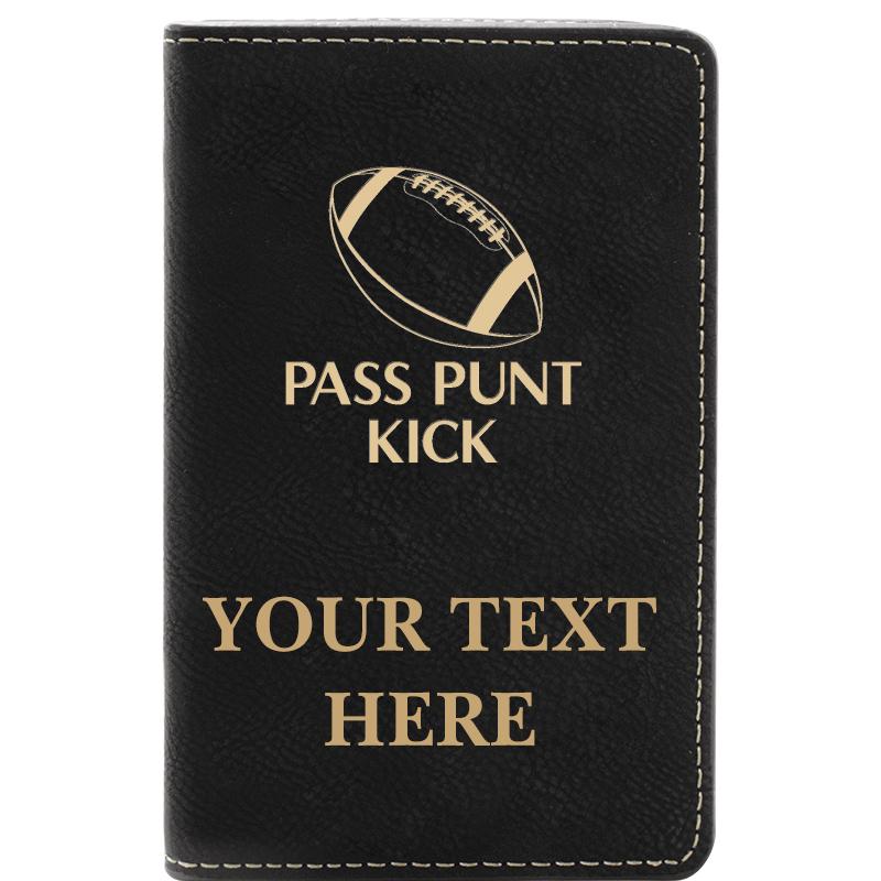 LEATHER WINE SET BLACK 2 PC