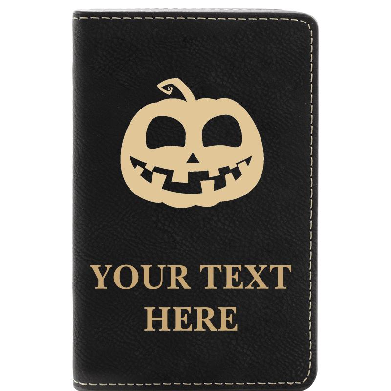 LEATHER WINE SET BLACK 2 PC