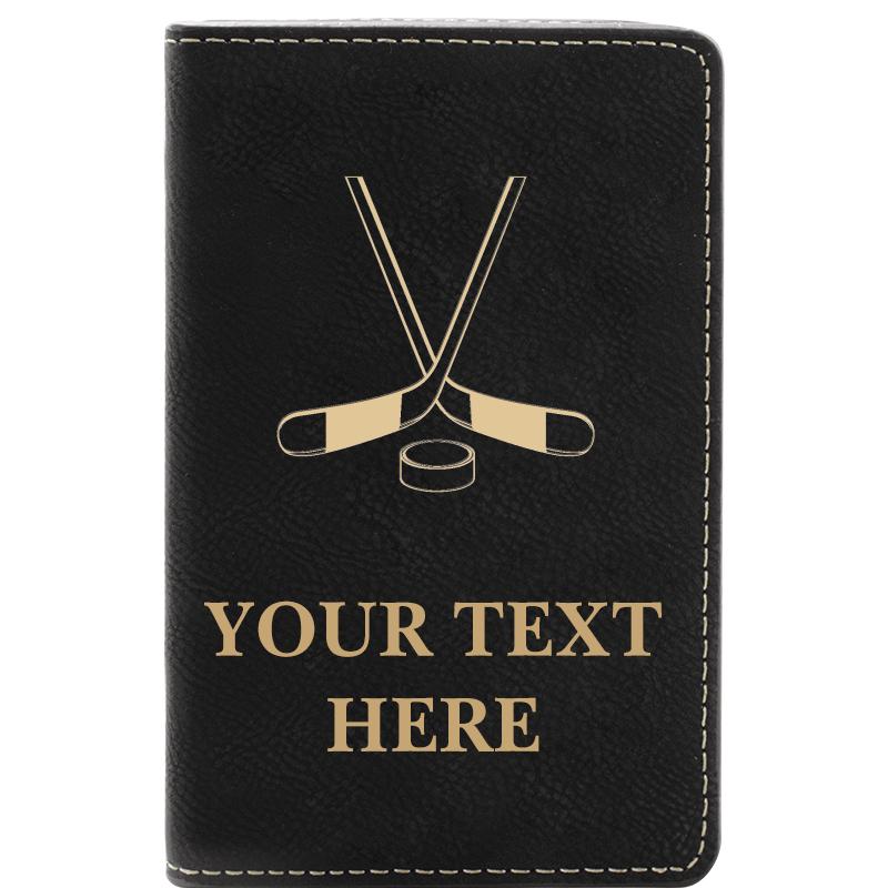 LEATHER WINE SET BLACK 2 PC