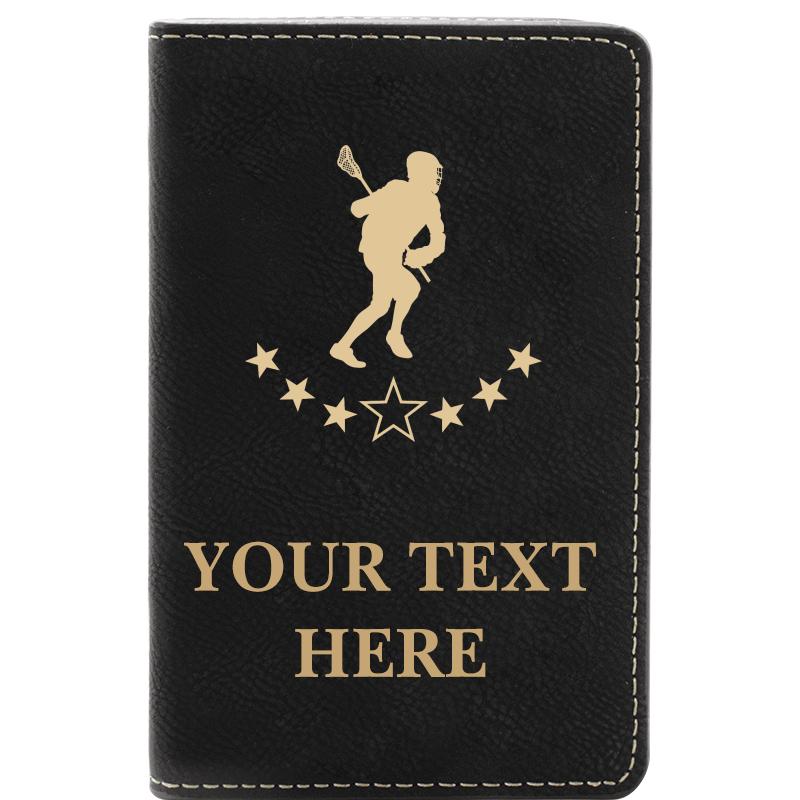 LEATHER WINE SET BLACK 2 PC