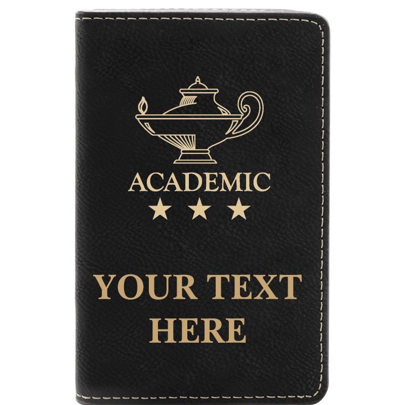 LEATHER WINE SET BLACK 2 PC