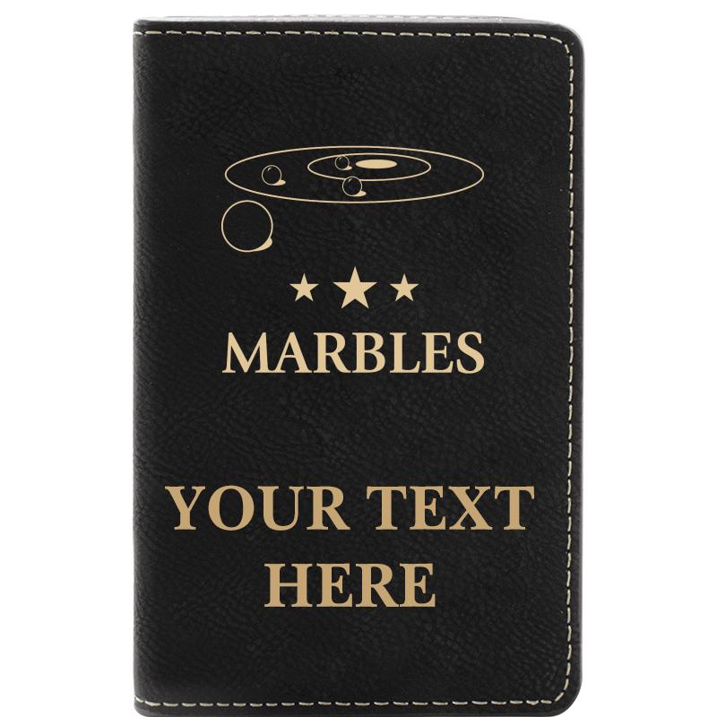 LEATHER WINE SET BLACK 2 PC