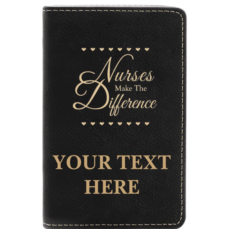 LEATHER WINE SET BLACK 2 PC