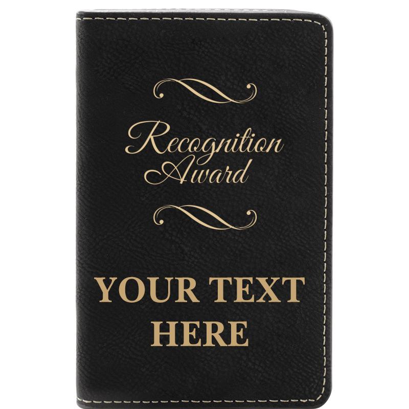 LEATHER WINE SET BLACK 2 PC