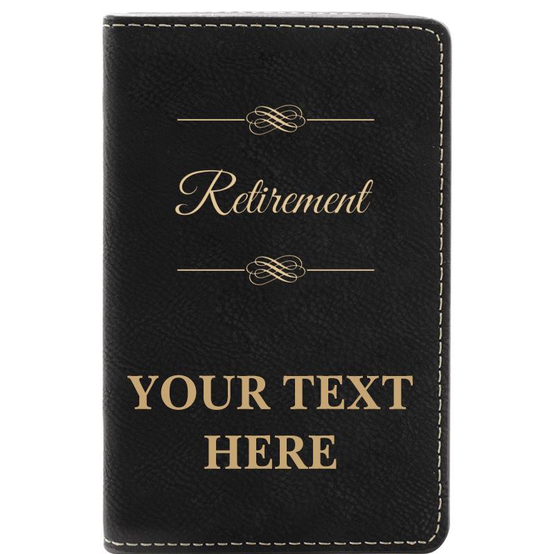 LEATHER WINE SET BLACK 2 PC