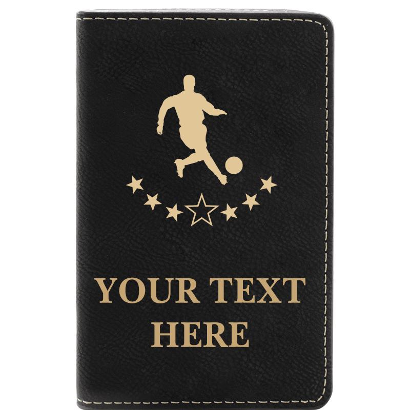 LEATHER WINE SET BLACK 2 PC