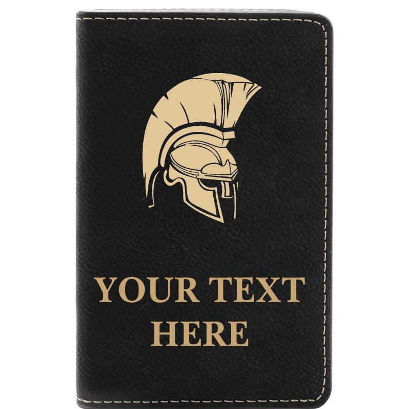 LEATHER WINE SET BLACK 2 PC