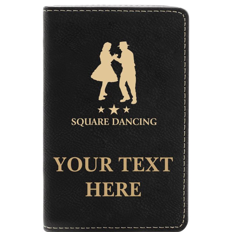 LEATHER WINE SET BLACK 2 PC