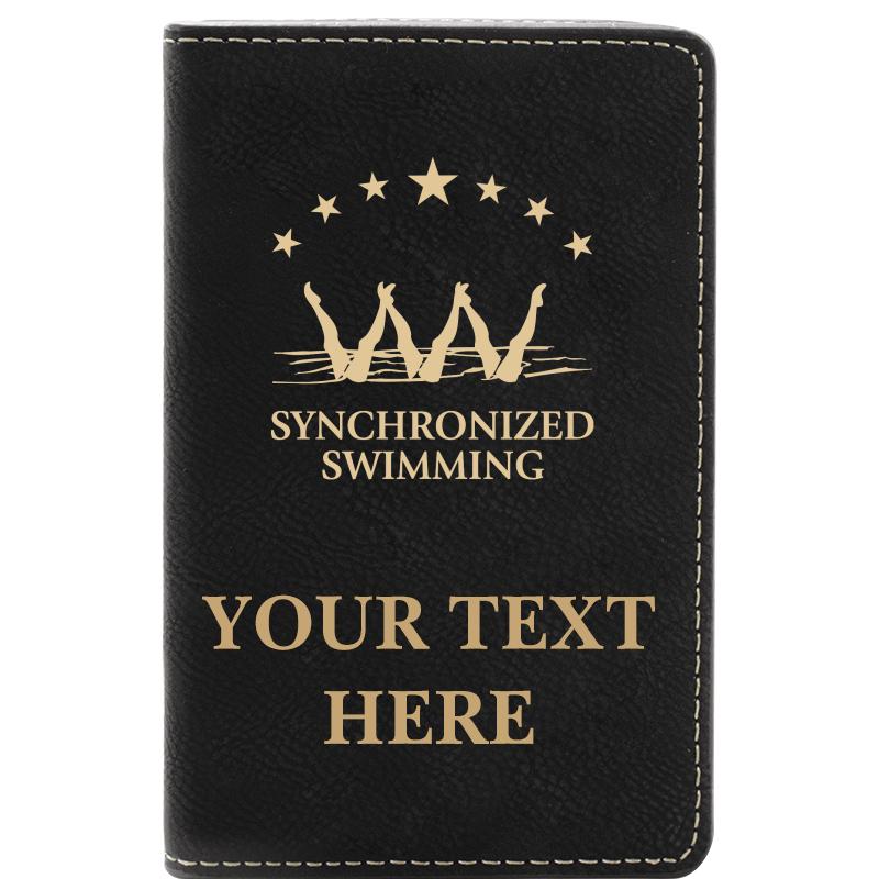 LEATHER WINE SET BLACK 2 PC