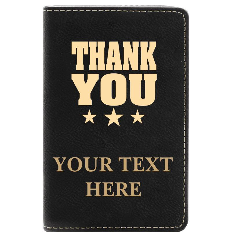 LEATHER WINE SET BLACK 2 PC