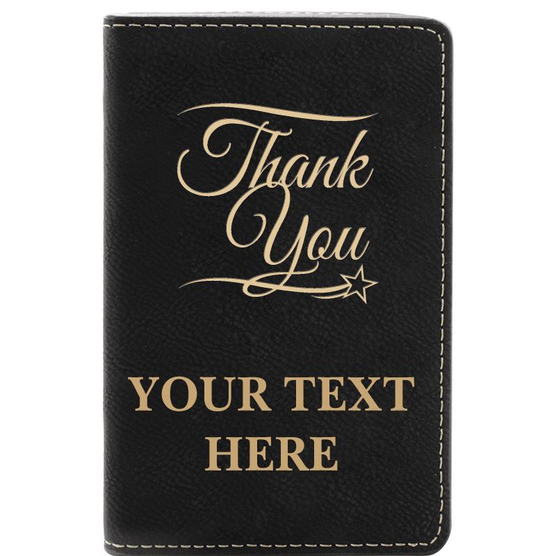 LEATHER WINE SET BLACK 2 PC