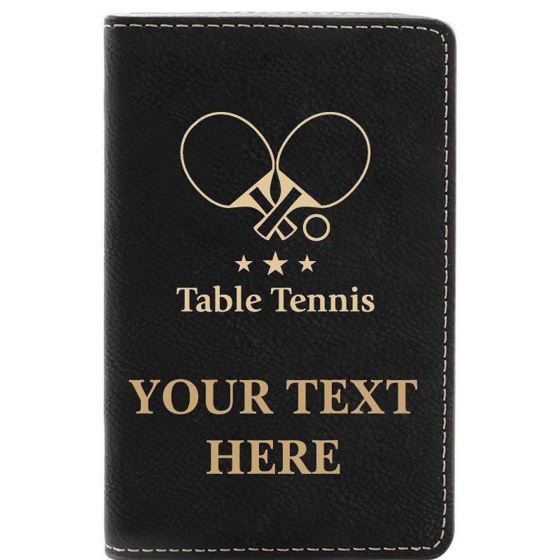 LEATHER WINE SET BLACK 2 PC