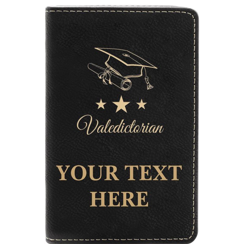 LEATHER WINE SET BLACK 2 PC