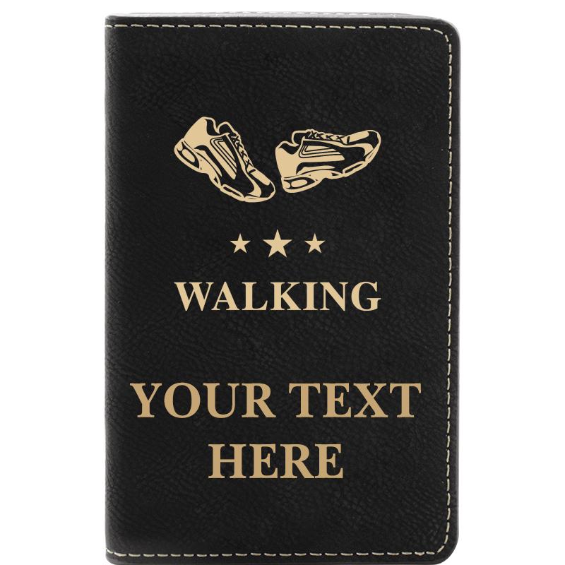 LEATHER WINE SET BLACK 2 PC