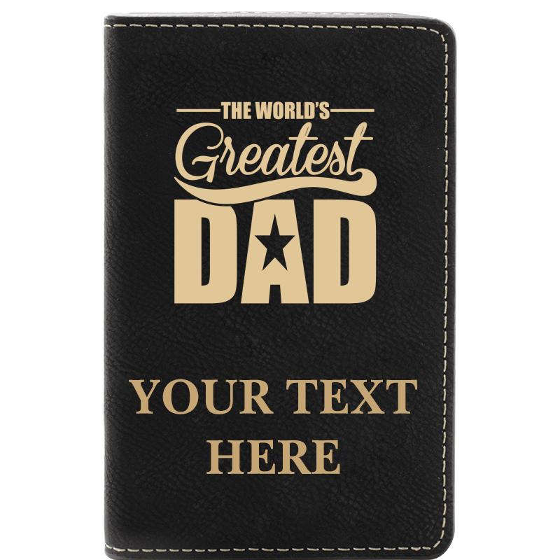 LEATHER WINE SET BLACK 2 PC