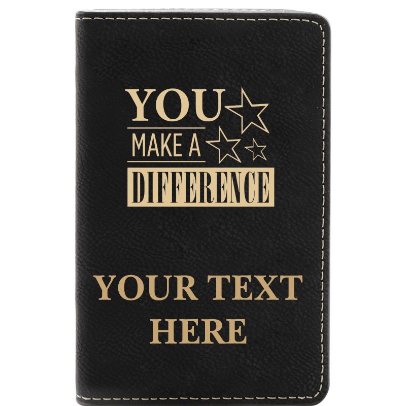 LEATHER WINE SET BLACK 2 PC