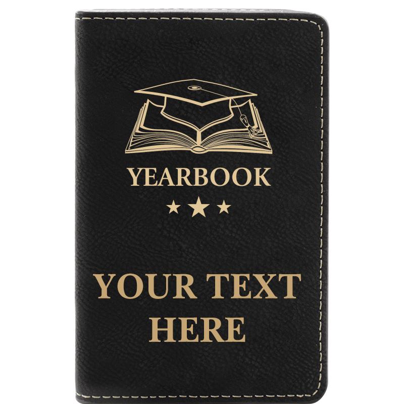 LEATHER WINE SET BLACK 2 PC