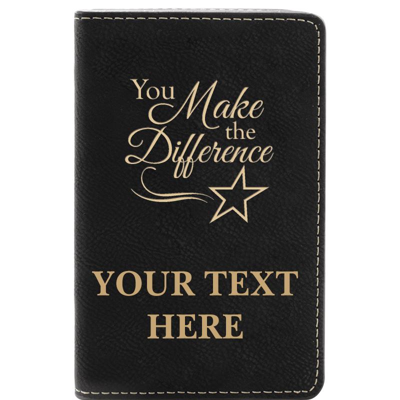 LEATHER WINE SET BLACK 2 PC