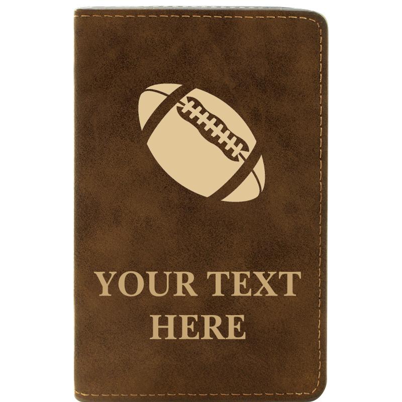 LEATHER WINE SET RUSTIC 2 PC