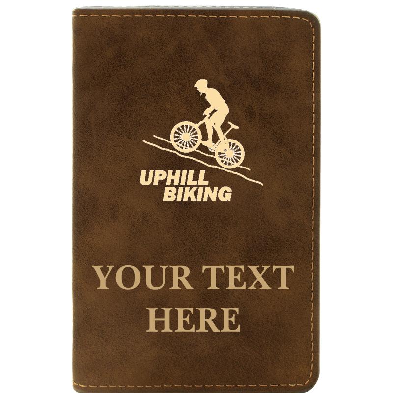 LEATHER WINE SET RUSTIC 2 PC