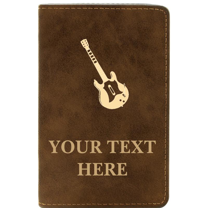 LEATHER WINE SET RUSTIC 2 PC