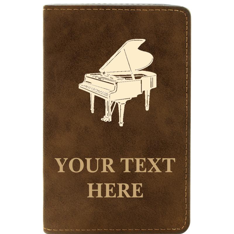 LEATHER WINE SET RUSTIC 2 PC