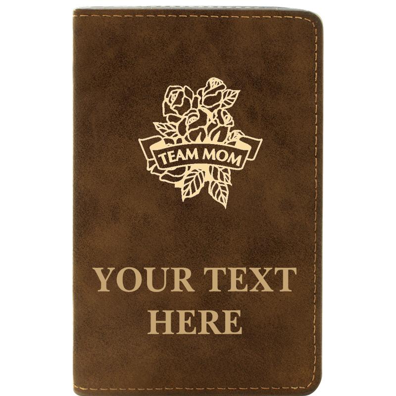 LEATHER WINE SET RUSTIC 2 PC