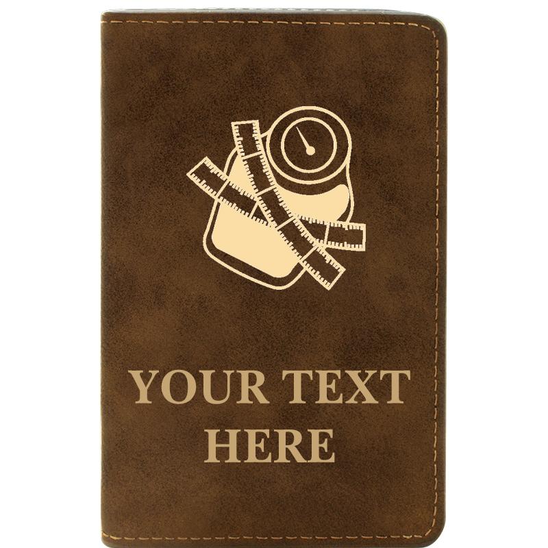 LEATHER WINE SET RUSTIC 2 PC