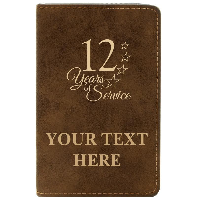 LEATHER WINE SET RUSTIC 2 PC