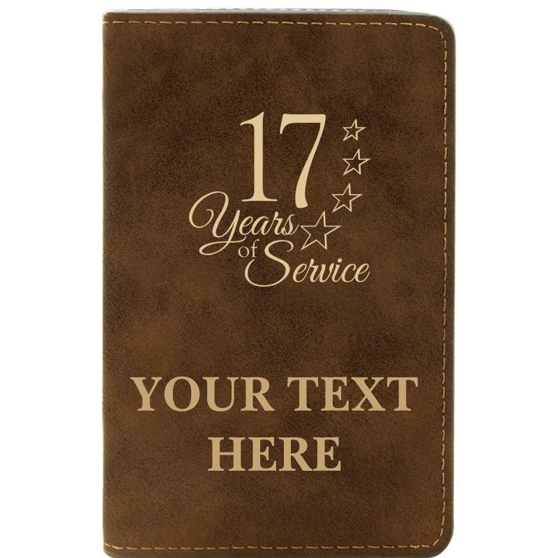 LEATHER WINE SET RUSTIC 2 PC