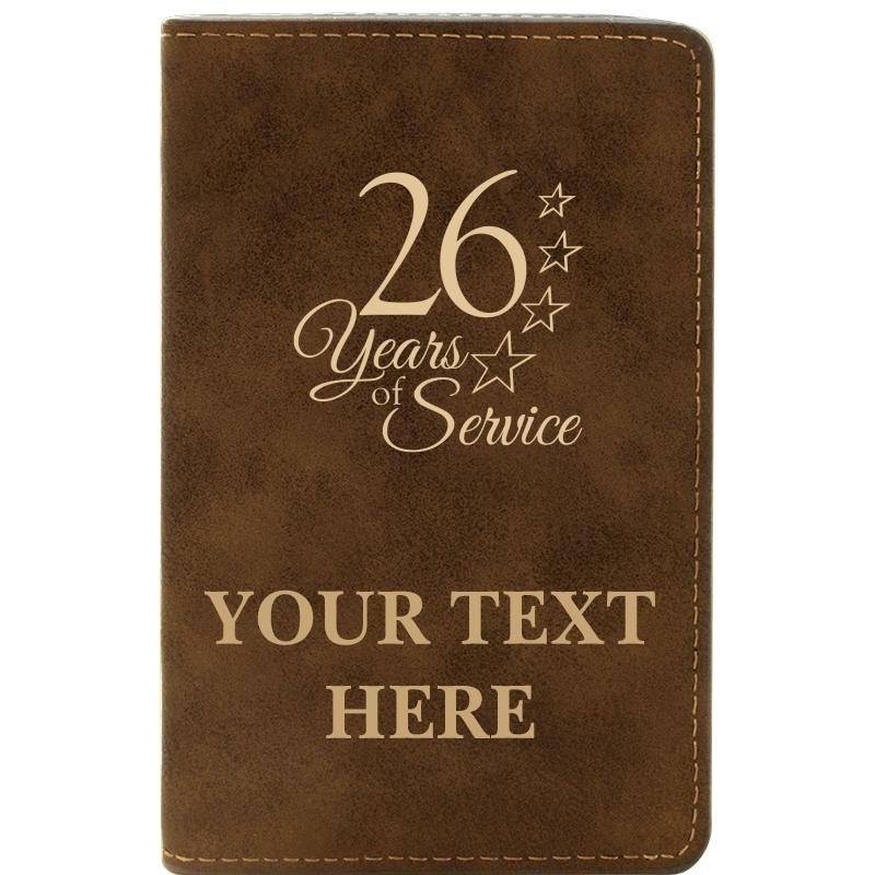 LEATHER WINE SET RUSTIC 2 PC