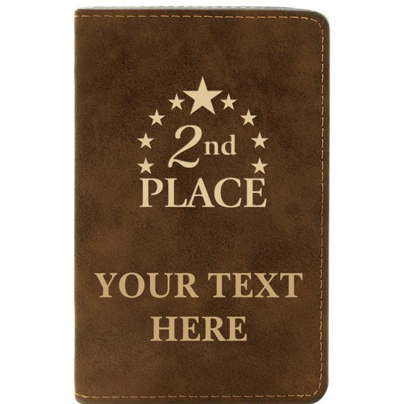 LEATHER WINE SET RUSTIC 2 PC