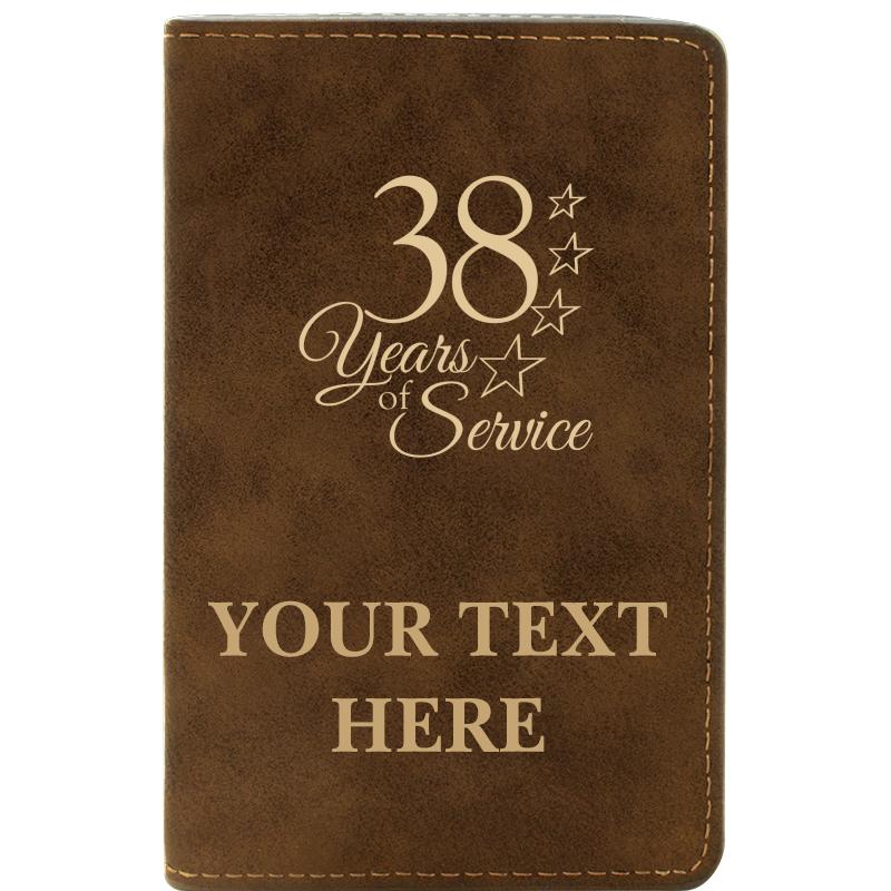 LEATHER WINE SET RUSTIC 2 PC