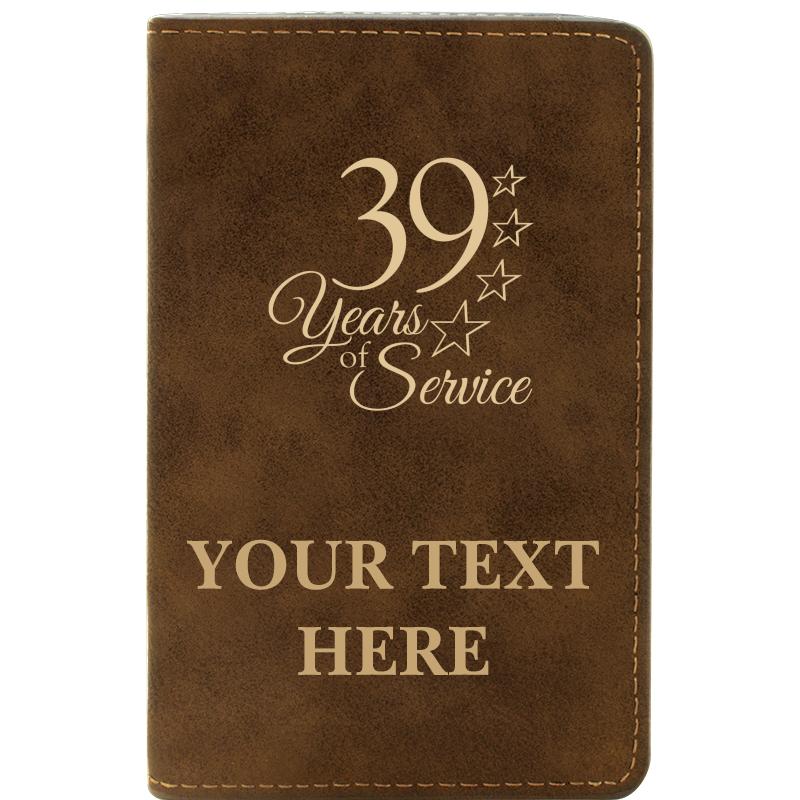 LEATHER WINE SET RUSTIC 2 PC