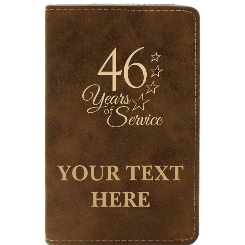 LEATHER WINE SET RUSTIC 2 PC