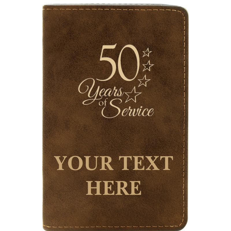 LEATHER WINE SET RUSTIC 2 PC