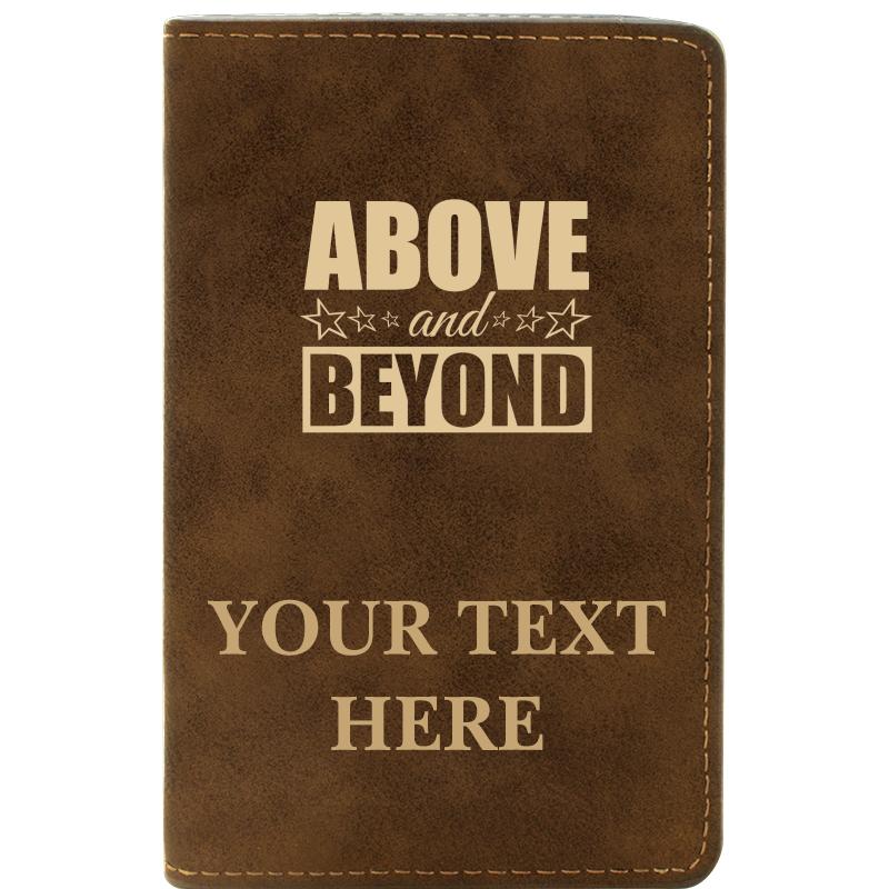 LEATHER WINE SET RUSTIC 2 PC