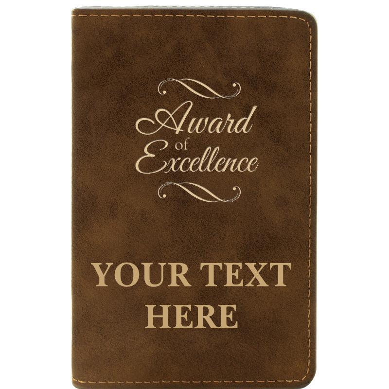 LEATHER WINE SET RUSTIC 2 PC